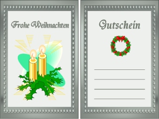 Gutschein Weihnachten Gratis